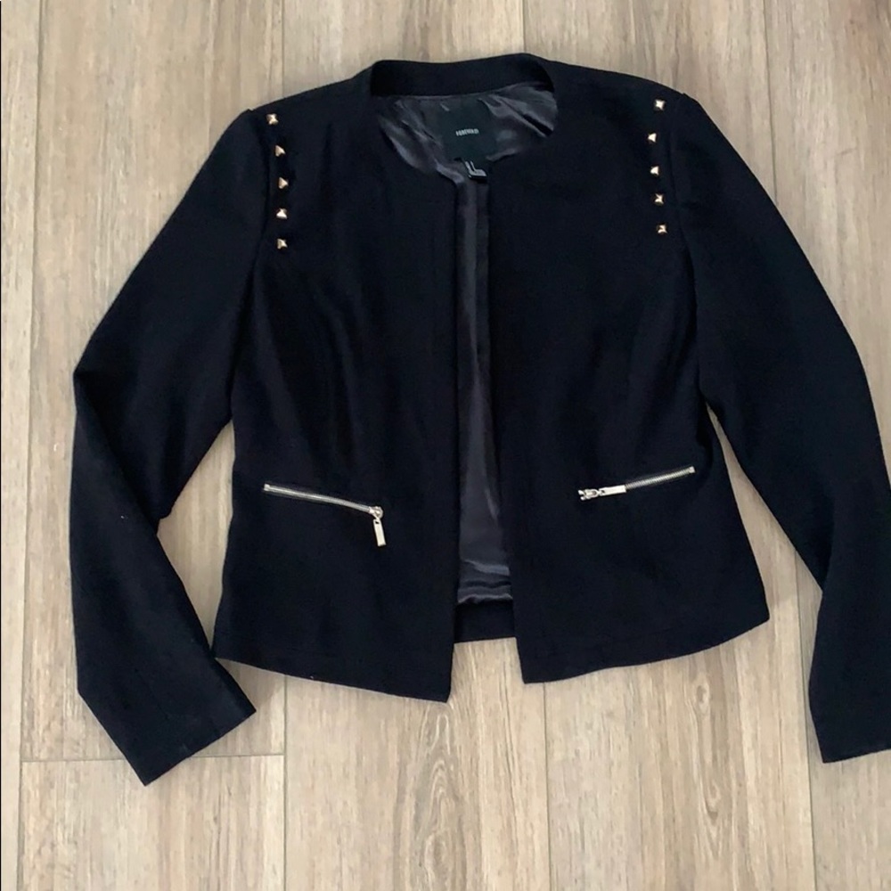 Forever 21 Blazer studded jacket